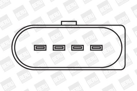 Катушка (модуль) зажигания borgWarner ZSE033