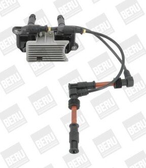 BERU VW Катушка зажигания (с проводами) Passat 1.8 96-,Audi A4/6 94- borgWarner ZSE162