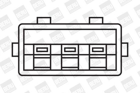 Катушка (модуль) зажигания borgWarner ZSE001