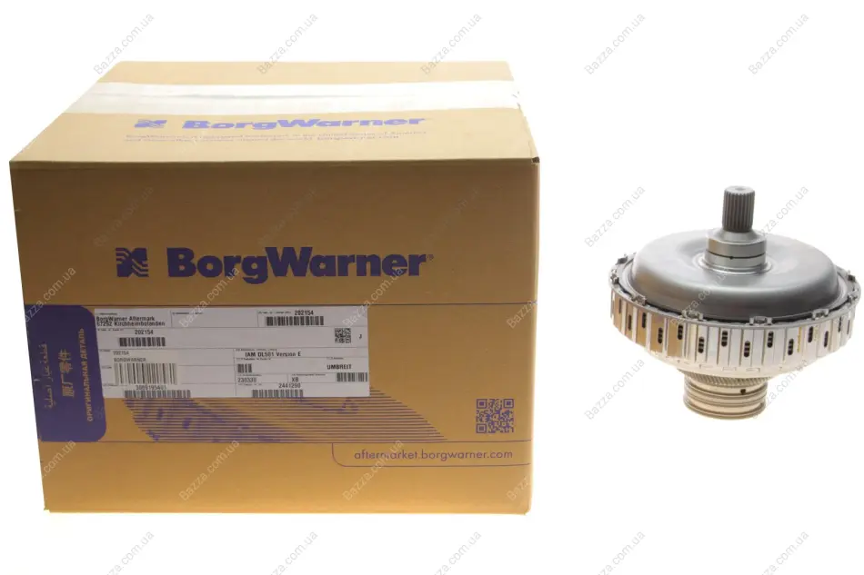 Комплект зчеплення в зборі BORGWARNER 202154 (фото 1)