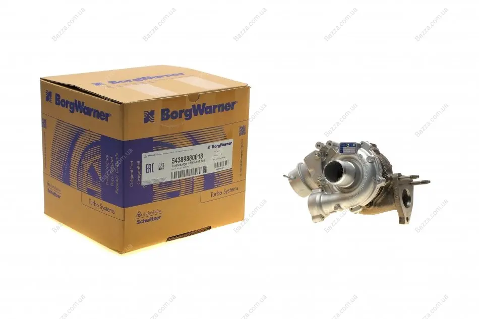 Радіатор інтеркулера BORGWARNER 54389880018 (фото 1)