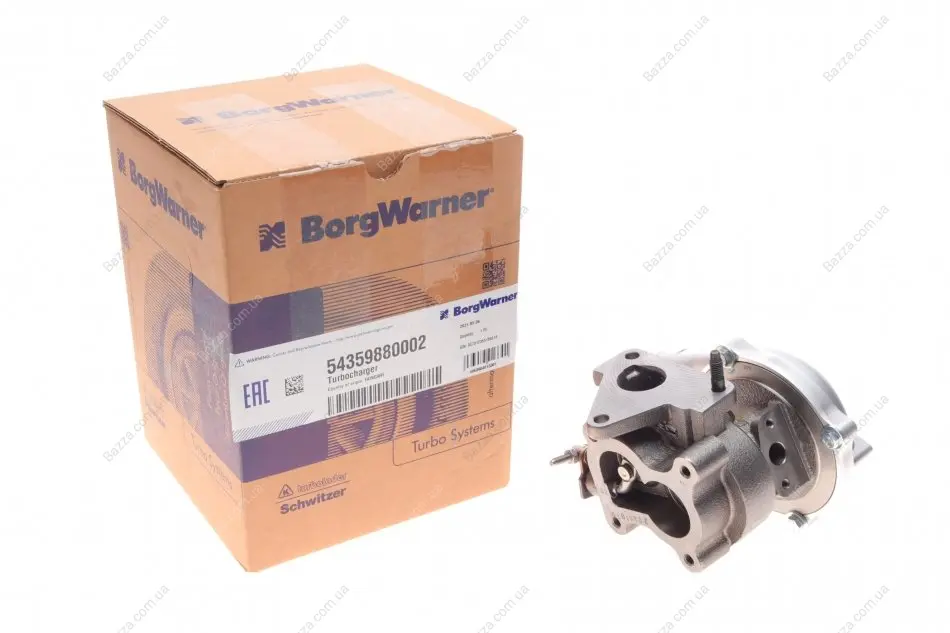 Радіатор інтеркулера BORGWARNER 5435 988 0002 (фото 1)