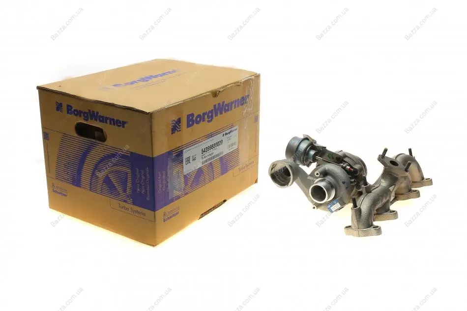 Радиатор интеркулера BORGWARNER 54399880020