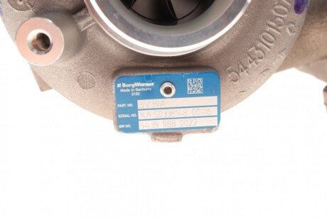 Радіатор інтеркулера borgWarner 54399880022