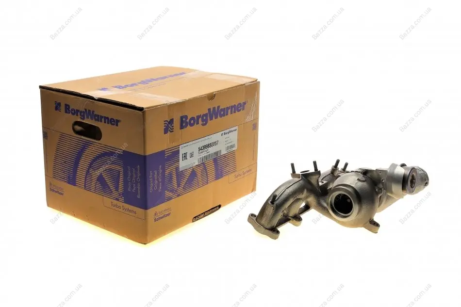 Радіатор інтеркулера BORGWARNER 5439 988 0057 (фото 1)