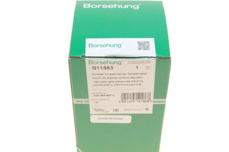 Кнопка склопідйомника borsehung B11583