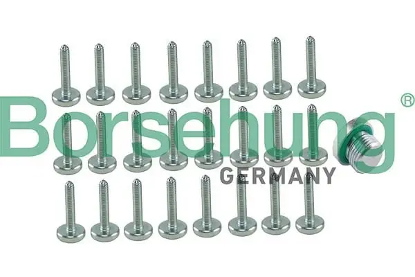 Bolt kit for transmission oil sump; 24+1 borsehung B12749