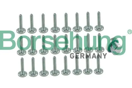 Bolt kit for transmission oil sump; 24+1 borsehung B12749