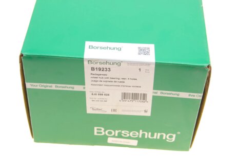 Підшипник задньої ступиці borsehung B19233
