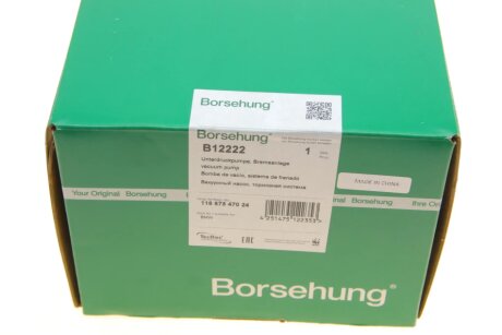 Вакуумный насос borsehung B12222