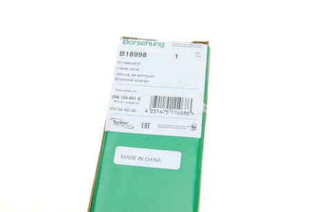 Впускний клапан borsehung B18998