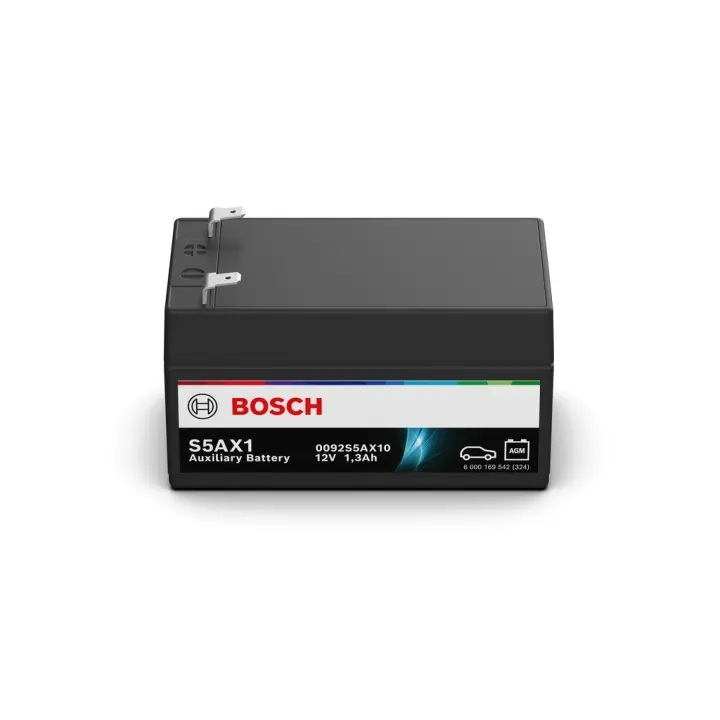 Акумулятор допомжний AGM AUX 12V 1.3 А*ч 20А Bosch 0092S5AX10 (фото 1)
