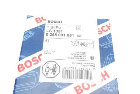 Лямбда-зонд AUDI, SEAT TOLEDO, VW PASSAT bosch 0258001051