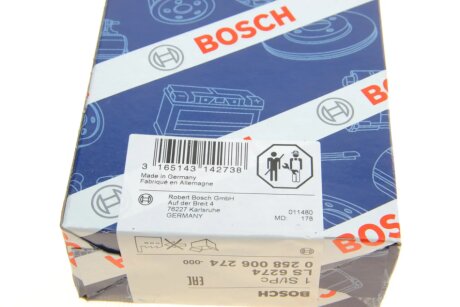 Лямбда-зонд bosch 0258006274