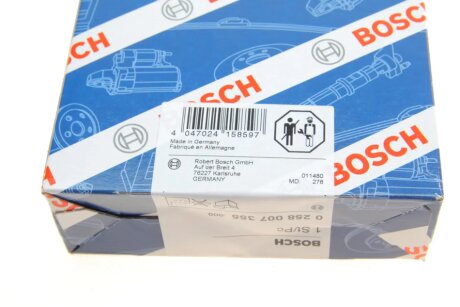 Лямбда-зонд (6 конт.) AUDI A2 1.6FSI 02-; VW Golf IV/V; SKODA 1.4i bosch 0258007355