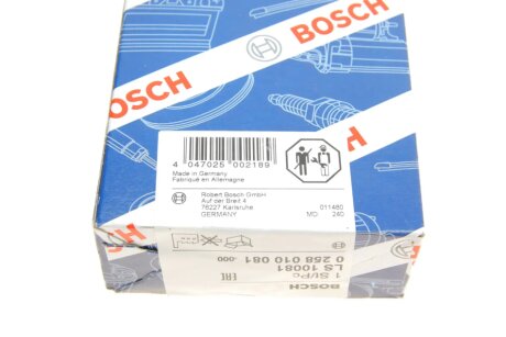 Лямбда-зонд bosch 0258010081