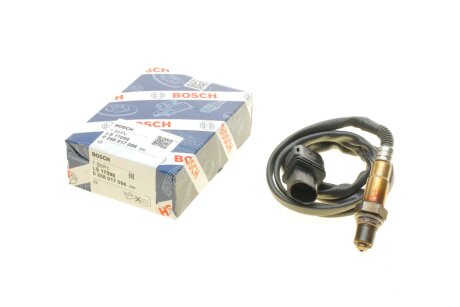 Лямбда-зонд (5 конт.) BMW E60/65/66/70/83/90 2,5/3,0 05- bosch 0258017098 на Бмв Х5 е70