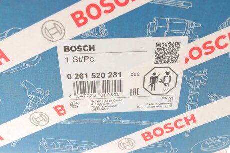 Паливний насос високого тиску bosch 0261520281