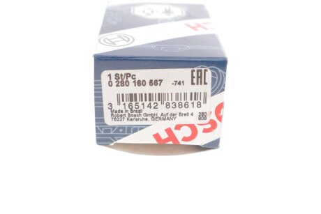 Регулятор давления bosch 0280160567