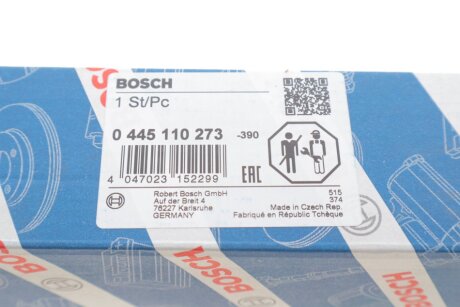 Паливна форсунка Common Rail Fiat/Iveco 2.3D Multijet bosch 0445110273