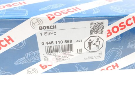 Форсунка паливна Common Rail Renault 1.6Dci 2014- bosch 0445110569
