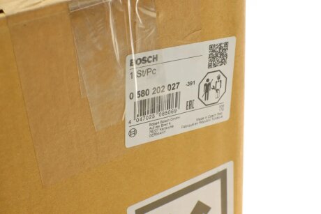 Електричний паливний насос bosch 0580202027