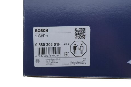 VW Вузол подачі палива CRAFTER 2.0 16-, GRAND CALIFORNIA 2.0 19- bosch 058020301F