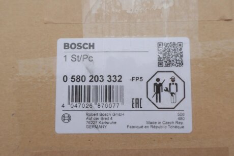 БЛОК КРІПЛЕННЯ ПАЛИВНОГО НАСОСА bosch 0580203332