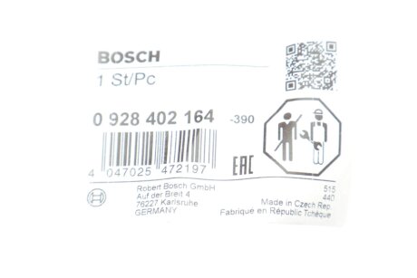 Елемент системи Common Rail bosch 0928402164