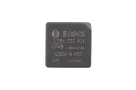 Реле 12v 30a/20 a (вир-во) bosch 0986332401