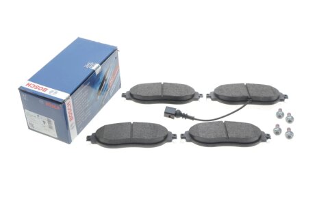 VW К-т передних торм. колодок Golf VII, Passat 10-, SKODA Octavia 12- bosch 0986424285