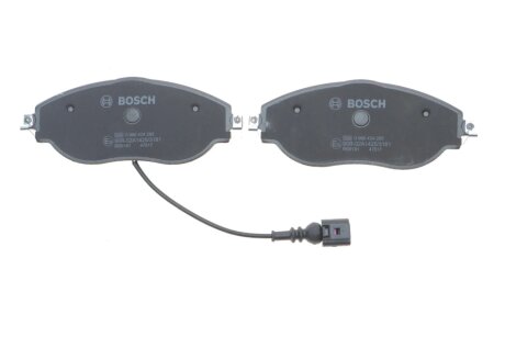 VW К-т передних торм. колодок Golf VII, Passat 10-, SKODA Octavia 12- bosch 0986424285