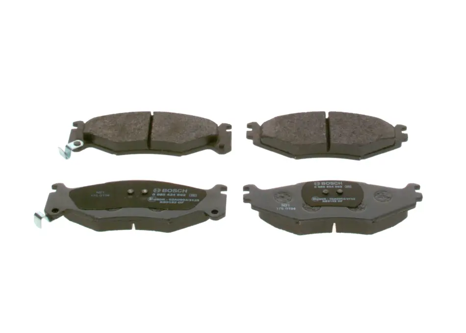 Тормозні (гальмівні) колодки Bosch 0986424892 (фото 1)