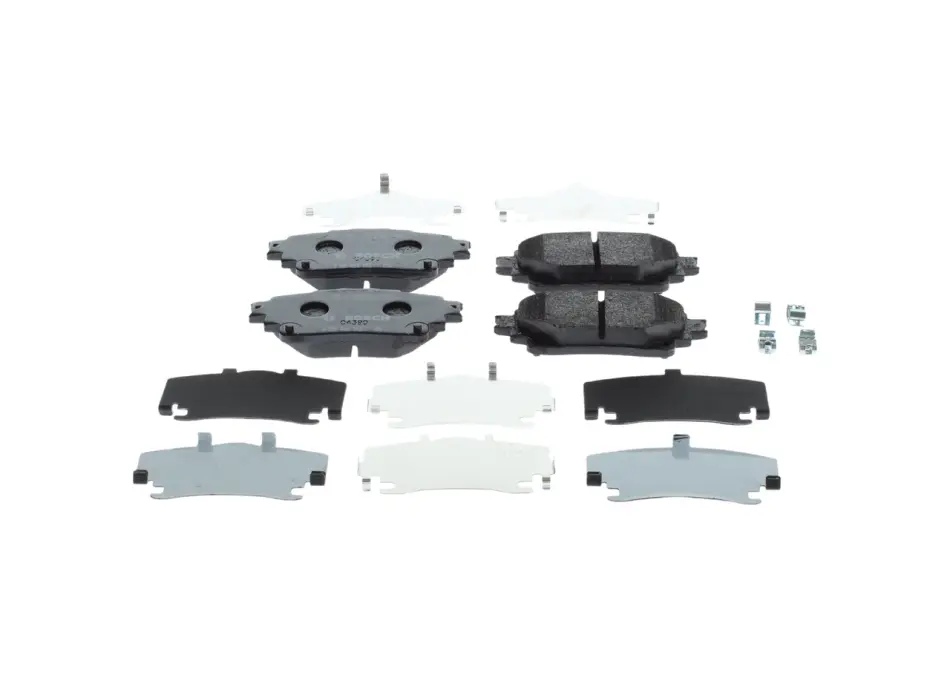 Тормозні (гальмівні) колодки Bosch 0986460043 (фото 1)