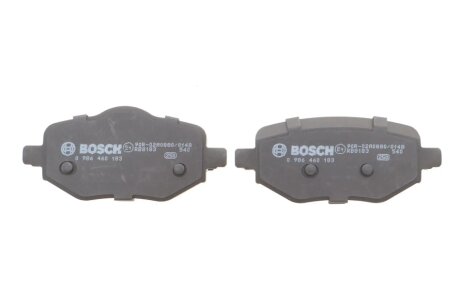 CITROEN К-т колодок задн. C4 III 1.5 BlueHDi 20-, OPEL CORSA F 1.2 19-, PEUGEOT 2008 II 1.5 BlueHDI 19- bosch 0986460183