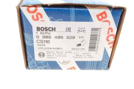 Цилiндр зчеплення bosch 0986486529