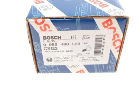 Циліндр зчеплення bosch 0986486538