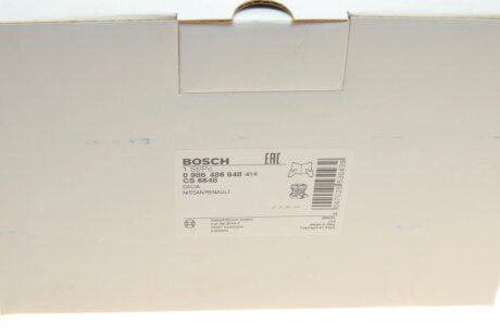 RENAULT Центральный выключатель сцепл. Kangoo 1.5dCi 09-, NISSAN Qasqai, Note bosch 0986486648