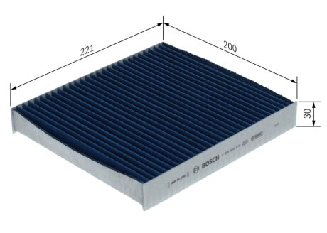 Фільтр салону bosch 0986628619