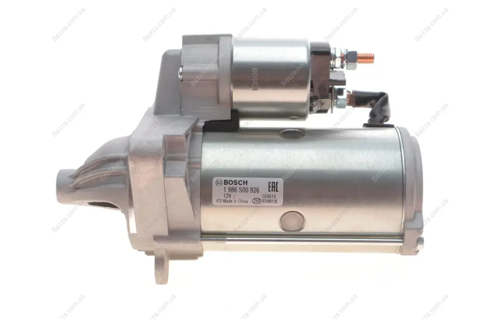BOSCH RENAULT Стартер Espace IV, Grand Scenic III, Laguna II,III, Master III, Megane III, Trafic II, Opel Vivaro, Movano, Nissan bosch 1986S00926