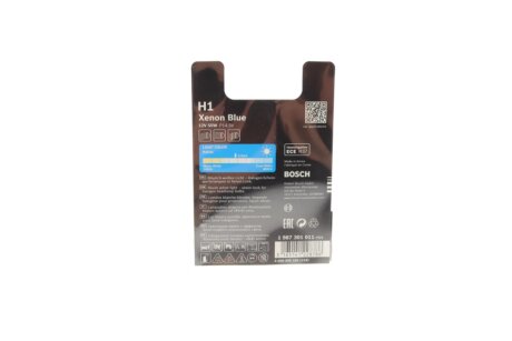 Лампа H1 XENONBLUE 12V SB bosch 1987301011