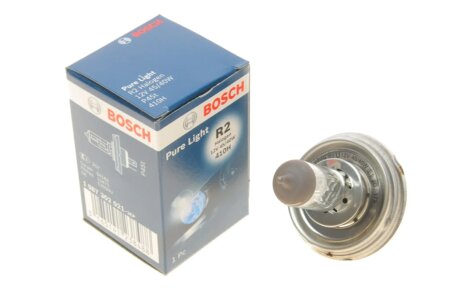 Автолампа (12V 45/40W R2H PURE LIGHT картон) bosch 1987302021