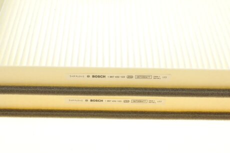 Фильтр воздушный салона BMW 7-serie E65/E66 01- (164*30*314) bosch 1987432103