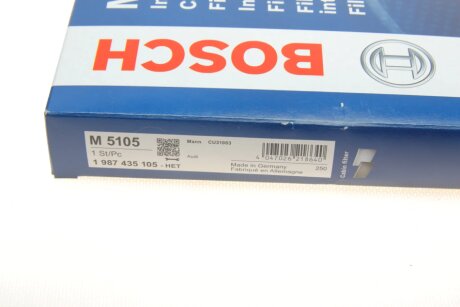 Фільтр салону bosch 1987435105