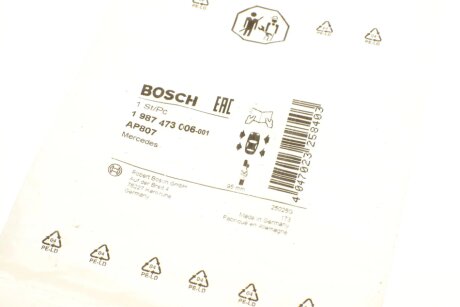 Датчик зносу гальмівних колодок bosch 1987473006