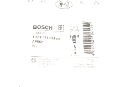 Датчик зносу гальмівних колодок bosch 1987473524