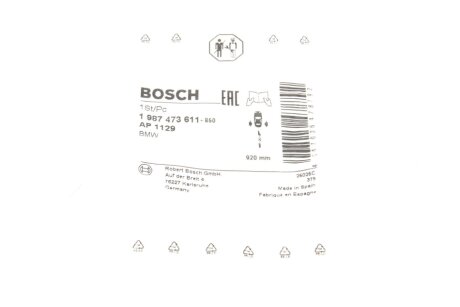 Датчик зносу гальмівних колодок bosch 1987473611