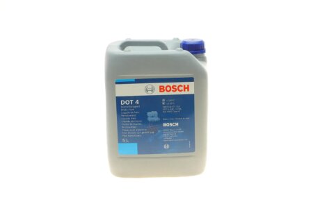 Тормозная жидкость 5л (DOT 4) bosch 1987479108