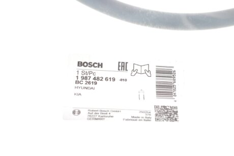 HYUNDAI Трос ручного тормоза зад. прав. i35 10-, KIA Sportage bosch 1987482619