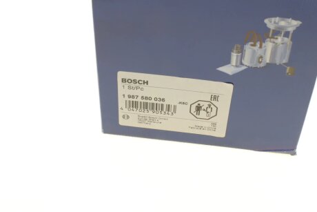 Паливний насос в зборі bosch 1987580036